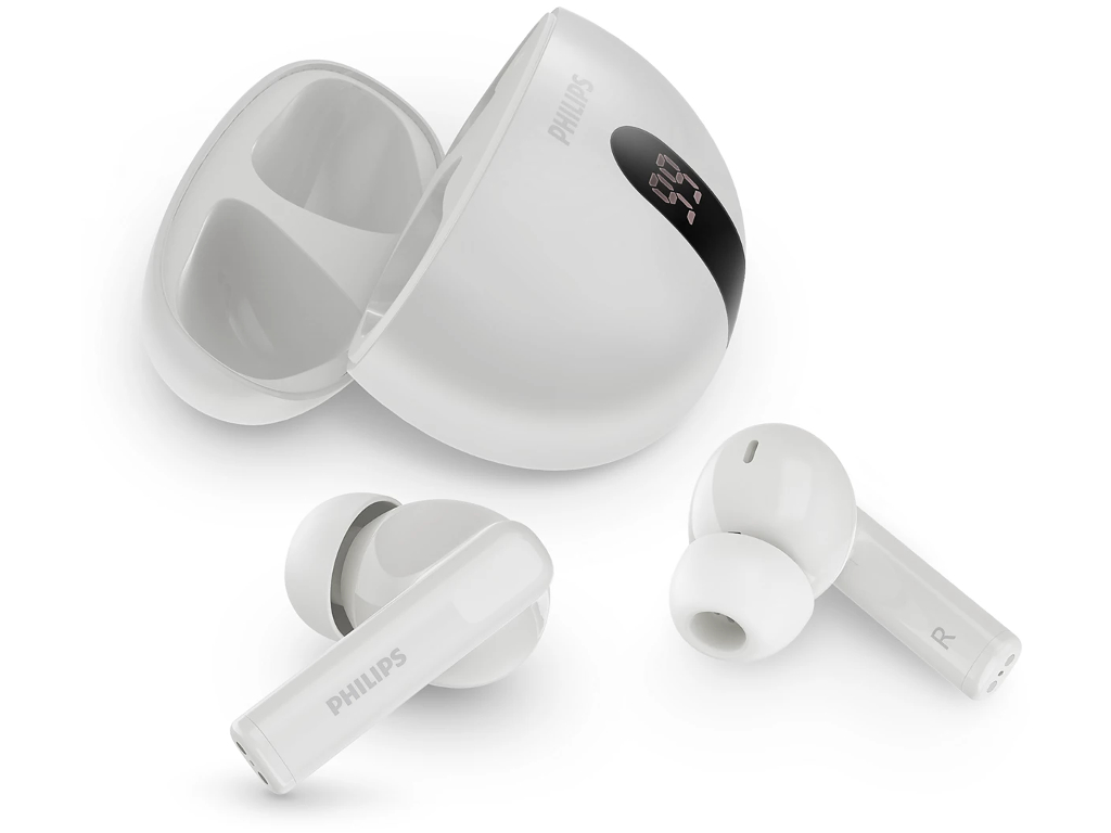 BF Philips TAT2520WT/00 bežičnBlokiranje buke; 2 AI mikrofonDo 20 sati reprodukcije; zastita IPX4