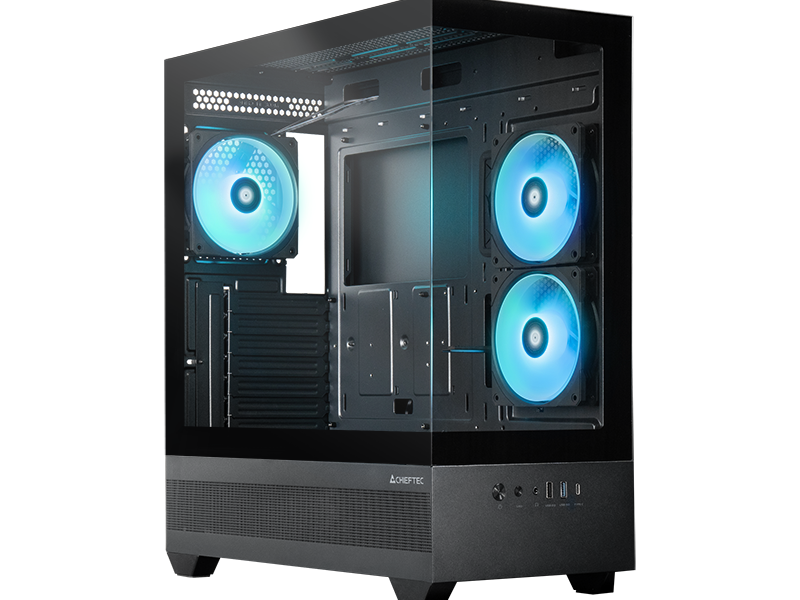 Chieftec Vista Case3x120mm A-RGB fanstempered glass, 400mm GPU