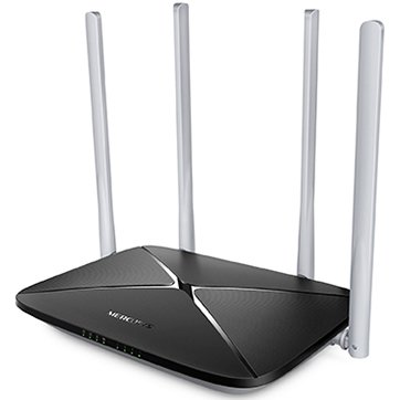 Mercusys AC1200 Dual Band Wireless Router 802.11ac, 4x10/100Mbps LA...
