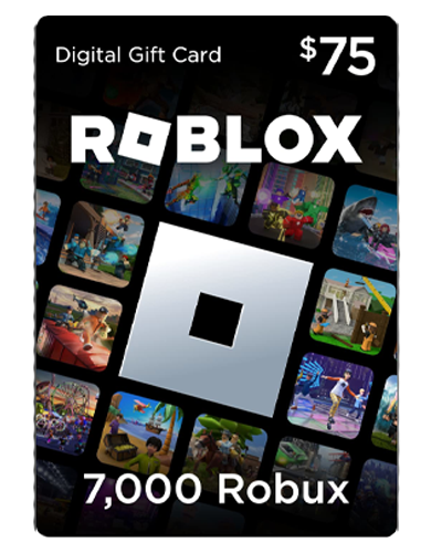 Roblox 75$ - 6000 Robux (USA)