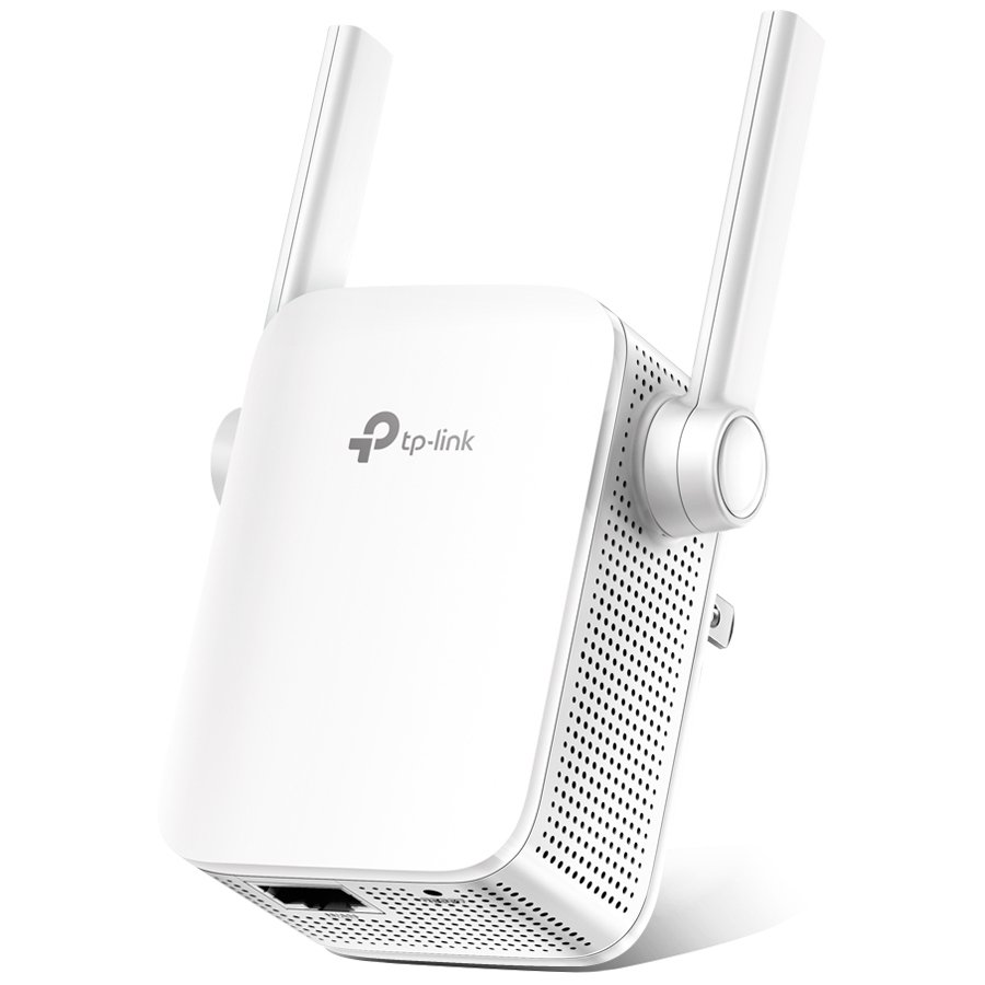AC750 Wi-Fi Range Extender, Wall Plugged, 433Mbps at 5GHz + 300Mbps...