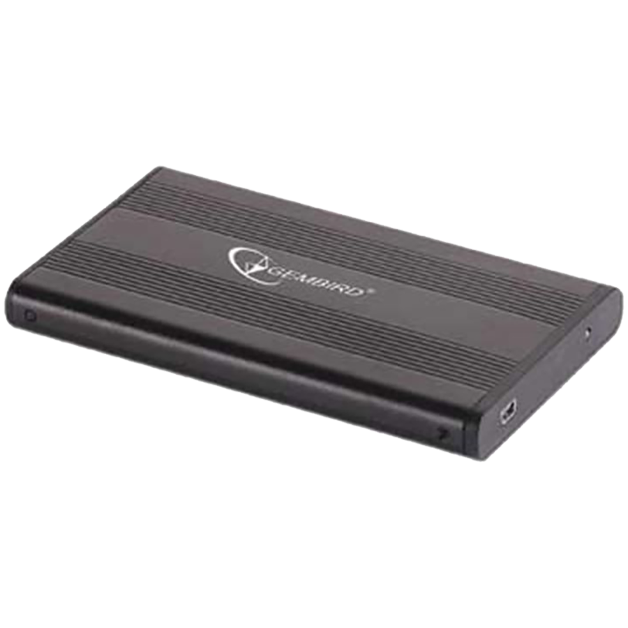 Drive Cabinet GEMBIRD EE2-U2S-1 (USB, support 2.5" HDD, Black), 1-p...