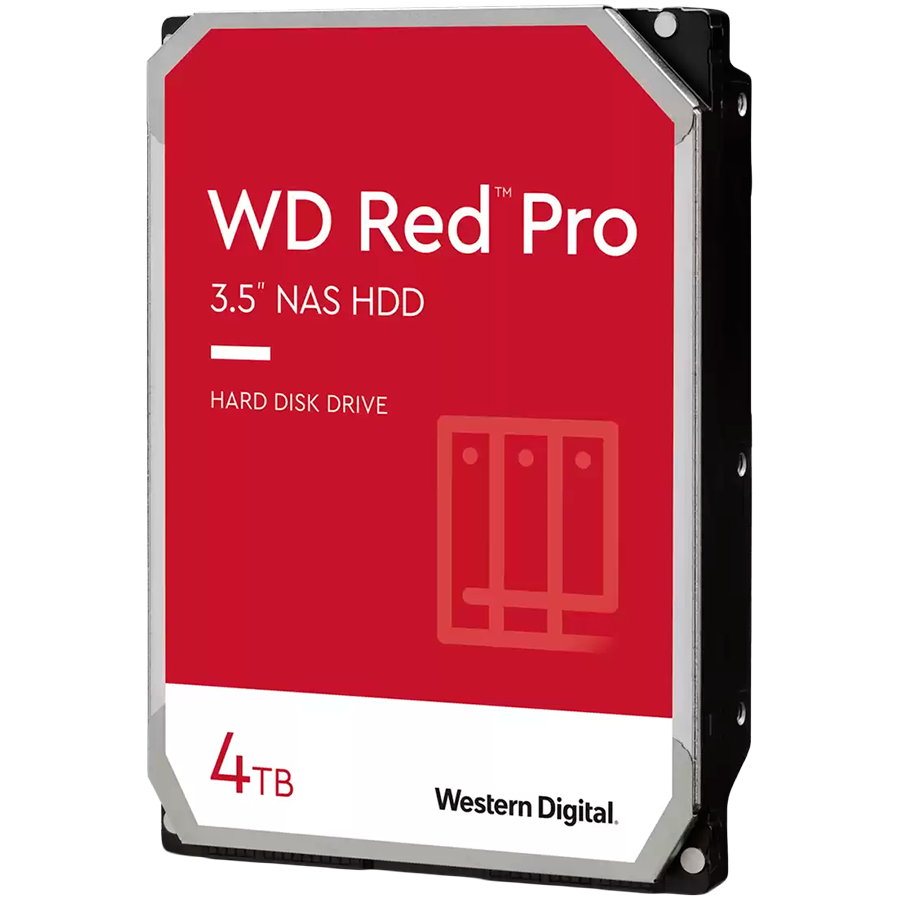HDD NAS WD Red Pro (3.5'', 4TB, 256MB, 7200 RPM, SATA 6 Gb/s)