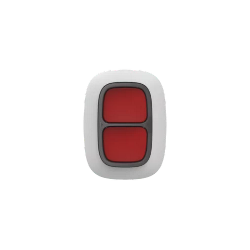 Bežična dupla panik tipka Ajax DoubleButton bijela