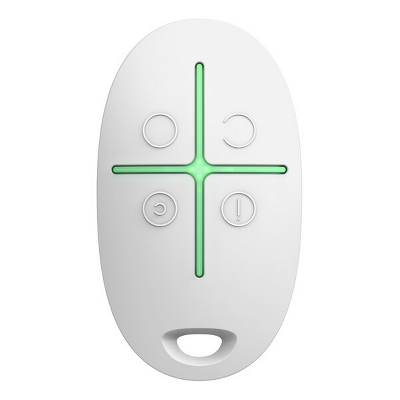 Bežični daljinski upravljač Ajax SpaceControl bijeli