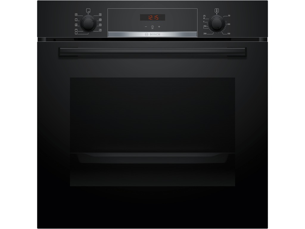 BOSCH pećnica  Serie 4| CRNA, A+, 3D, 71L,7 programa, Old Model HBA513BB1
