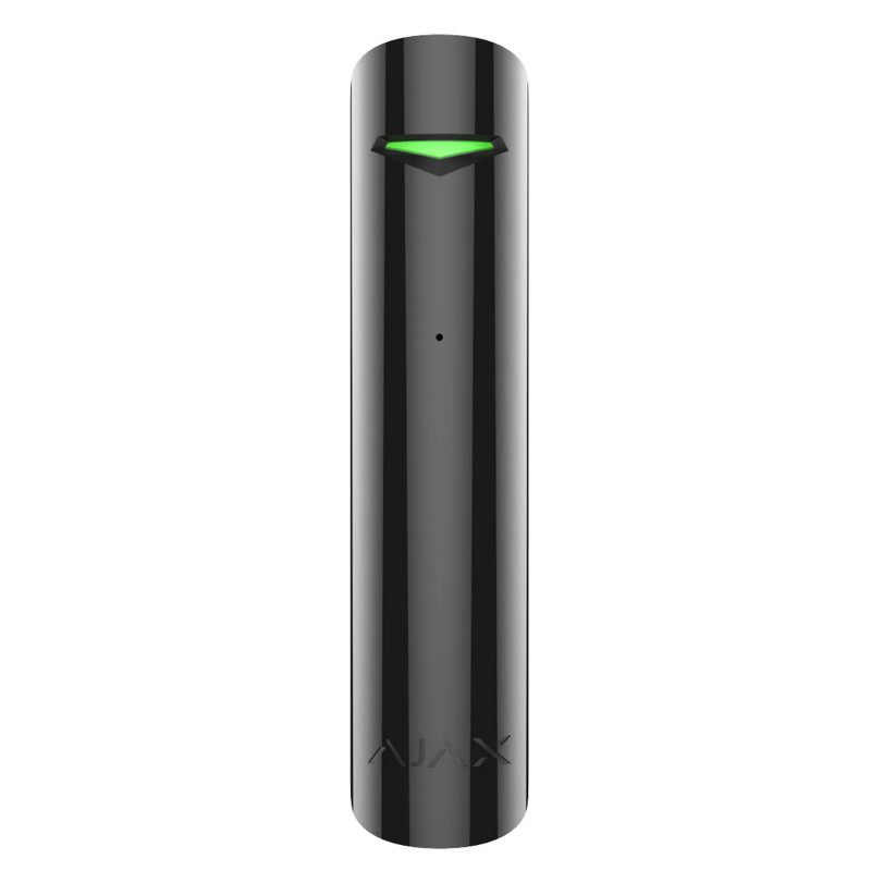 Detektor loma stakla Ajax GlassProtect Jeweller crni