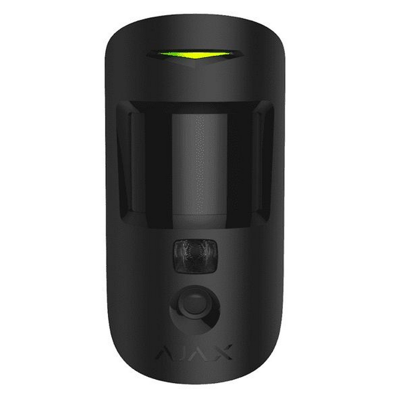 Detektor pokreta Ajax MotionCam crni