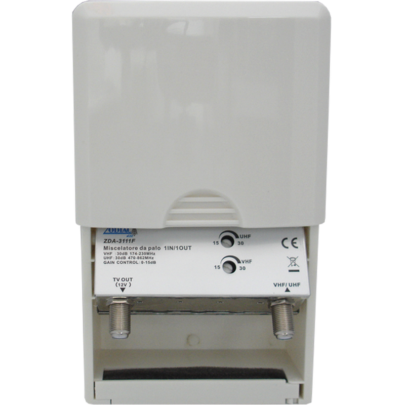 Antensko pojačalo Zodiac 1 ulaz - 1 izlaz 15-30dB