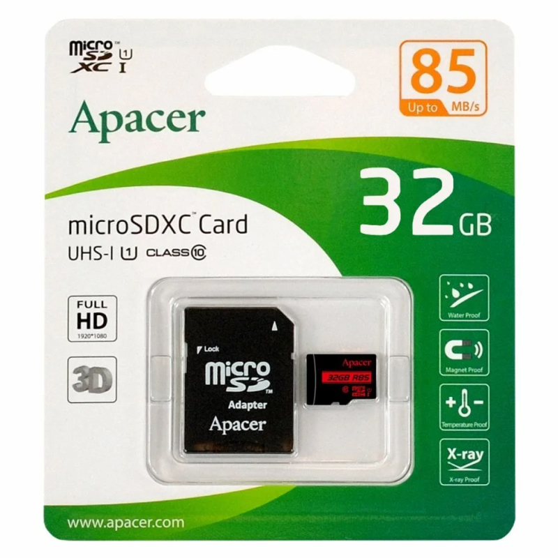 Memorijska kartica Apacer 32GB AP32GMCSH10U5-R