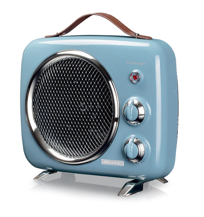 Grijalica Ariete Vintage Fan Heater Blue