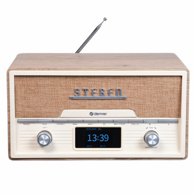 Radio Denver DAB+/FM MDA-525LW Light Wood