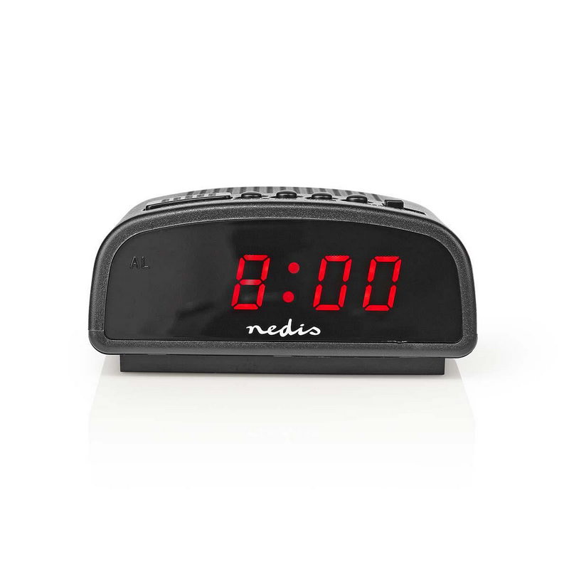 Radio sa satom Nedis Digital Desk Alarm Clock CLDK008BK