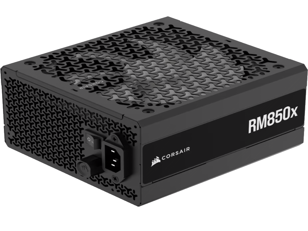 Corsair PSU 850W RM850xGold, Fully Modular, 12V-2x68xSATA, 3xPCIe, ATx 3.1, PCIe 5.1