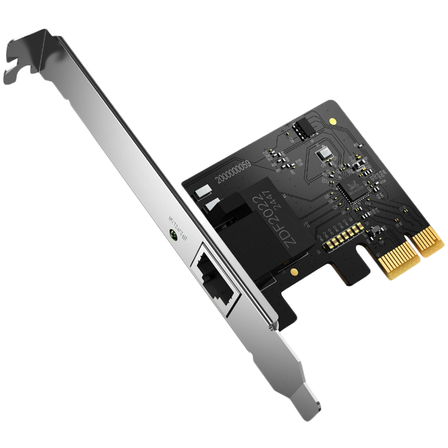 Mercusys MA210E Gigabit PCIe Network Adapter, 1x PCI Express, 1x RJ...