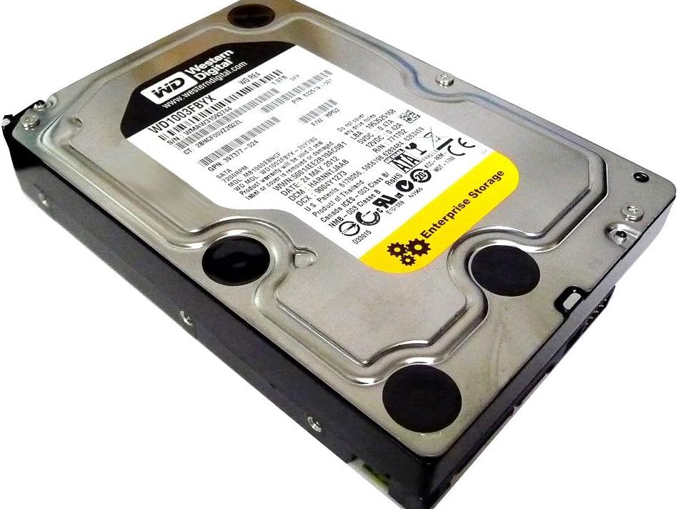 WD HDD 1TB SATA2 64MB PullEnterprise,7200RPM,12 mjeseci garancije