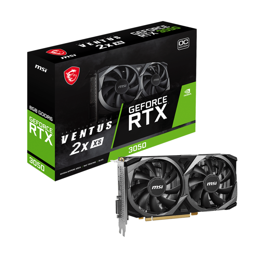 MSI Video Card NVidia RTX 3050 VENTU ...