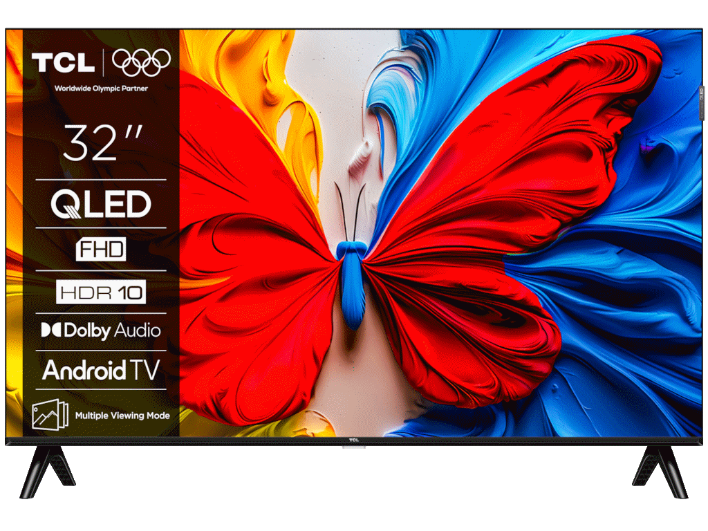 TCL 32"S5K FHD QLED TV60 Hz HDR 10 Android TV;Dolby Digital Plus