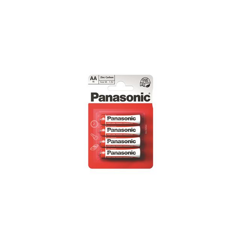  Baterije Panasonic AA Zinc Carbon (4-blister)