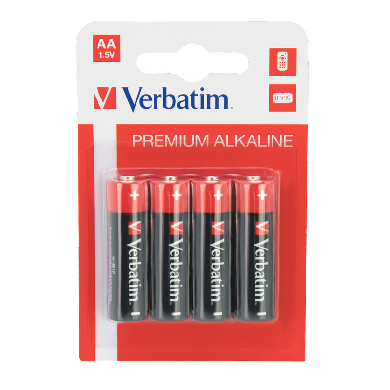  Baterije Verbatim AA 1.5V (4-blister)