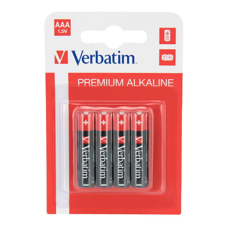 Baterije Verbatim AAA 1.5V (4-blister)