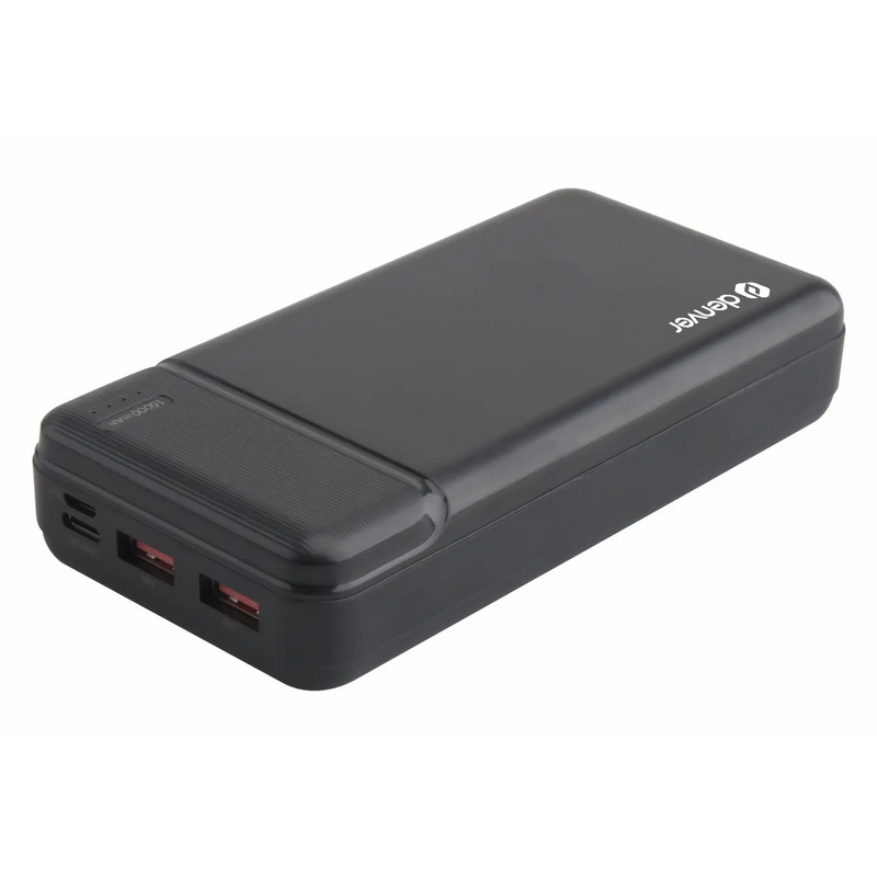 Prijenosni punjač Denver 18W 15000mAh Power Bank PQC-15007 crni