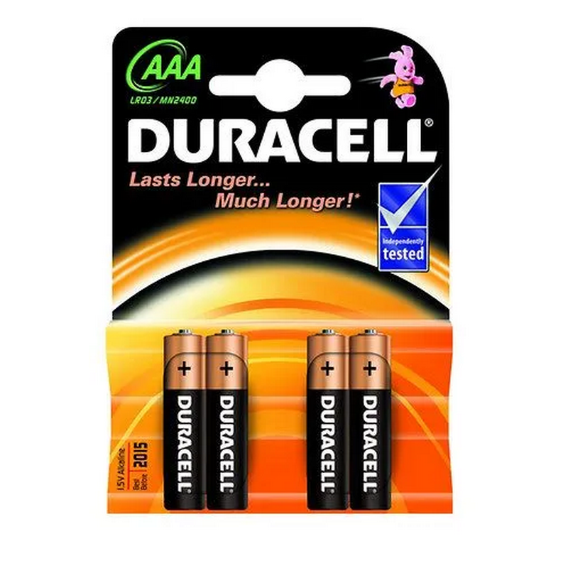  Baterije Duracell AAA LR03 (4-blister)