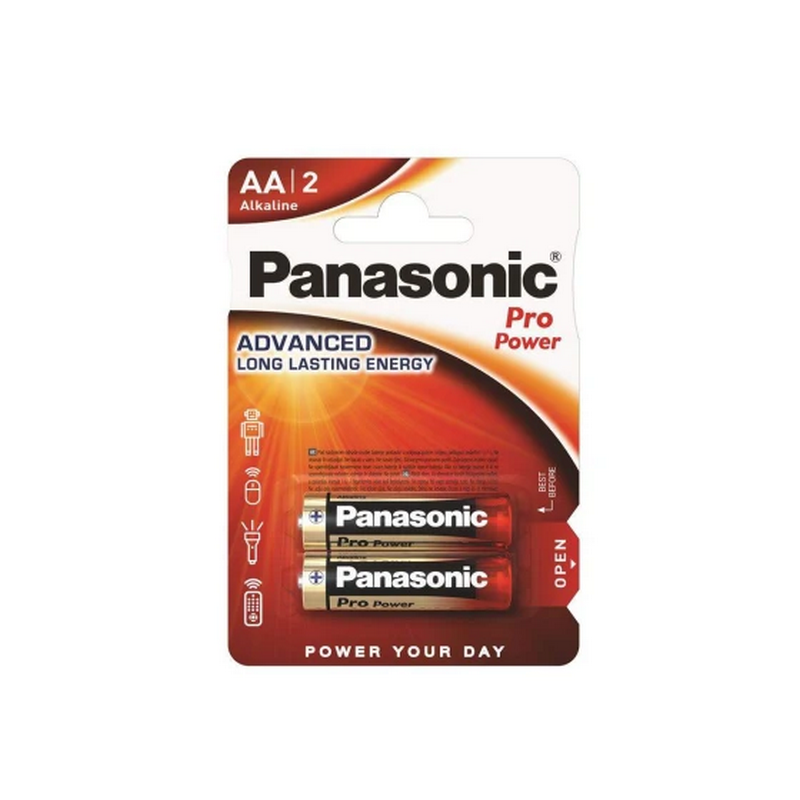 Baterije Panasonic AA Alkaline Pro Power (2-blister)