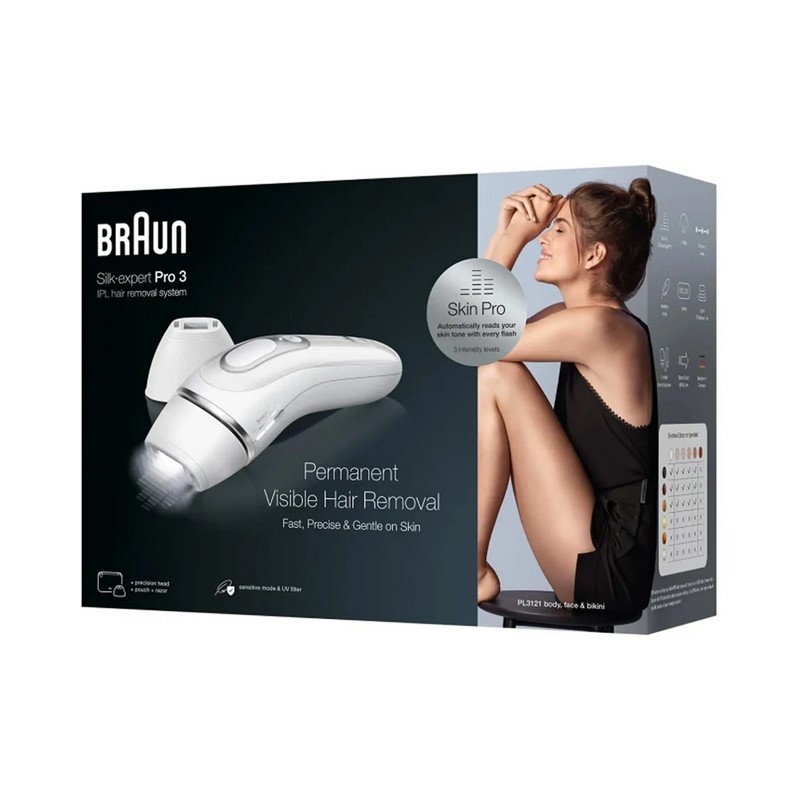 Laserski epilator Braun Silk-expert Pro 3 IPL PL 3121