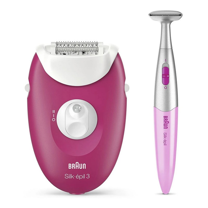 SET BRAUN EPILATOR SE 3420  + TRIMER FG1100