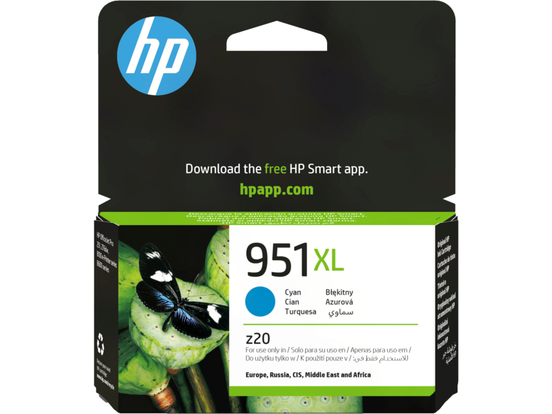 HP Tinta CN046AE Cyan 951XLA026397