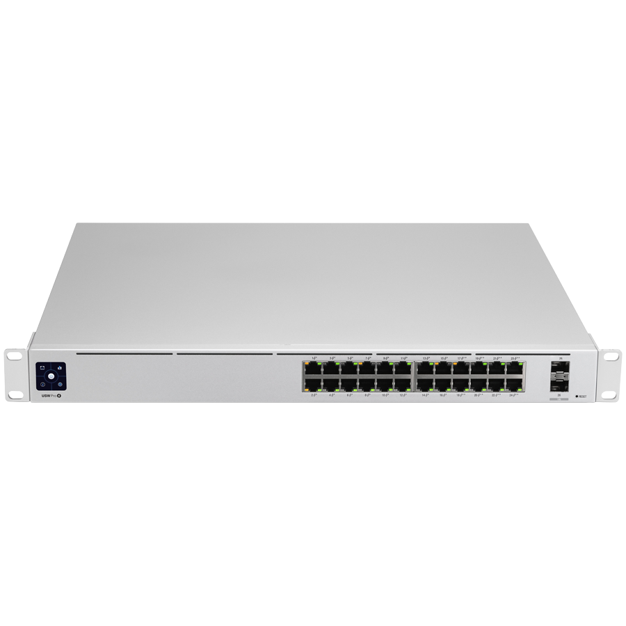 Ubiquiti USW-Pro-24-POE-EU configurable Gigabit Layer2 and Layer3 s...