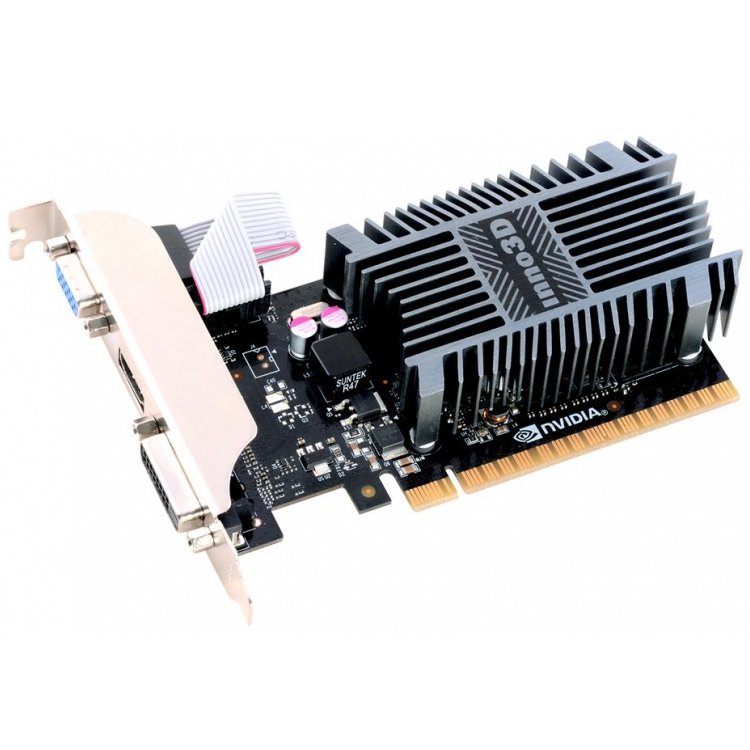 Inno3D Video Card GeForce GT710 2GB SDDR3 64-bit 954 1600 DVI+VGA+H...
