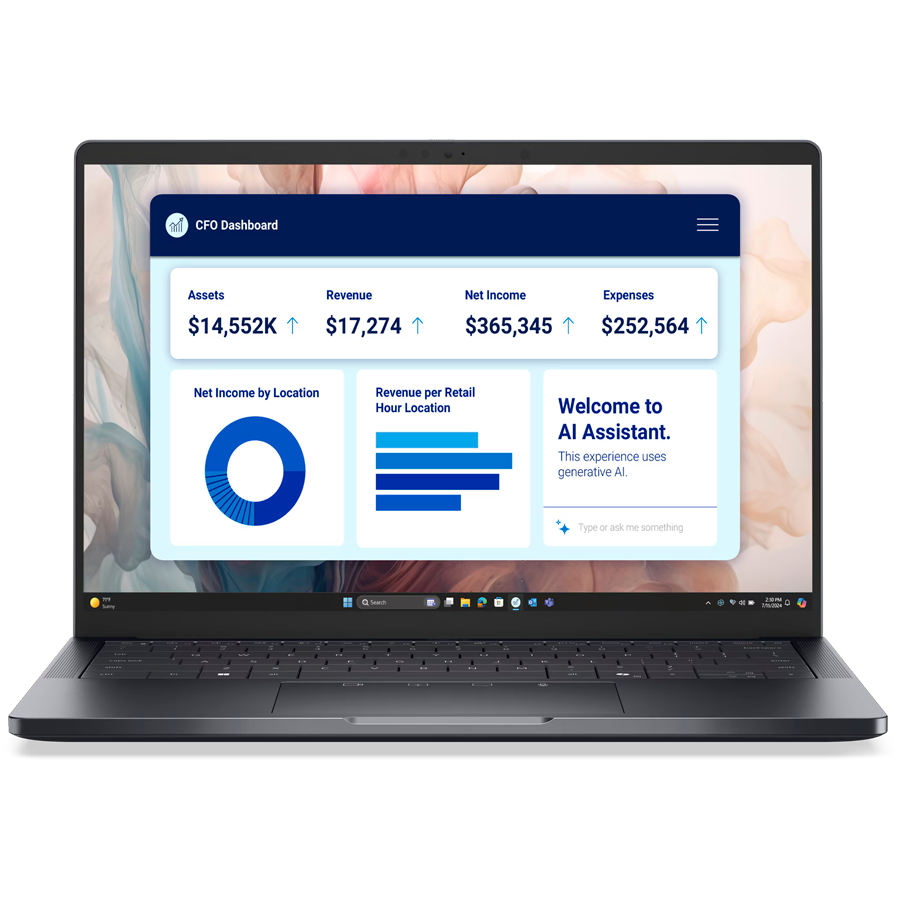 Dell Pro 14 Premium PA14250, Ultra 7 268V, 32GB, 512GB SSD Gen4, 14...