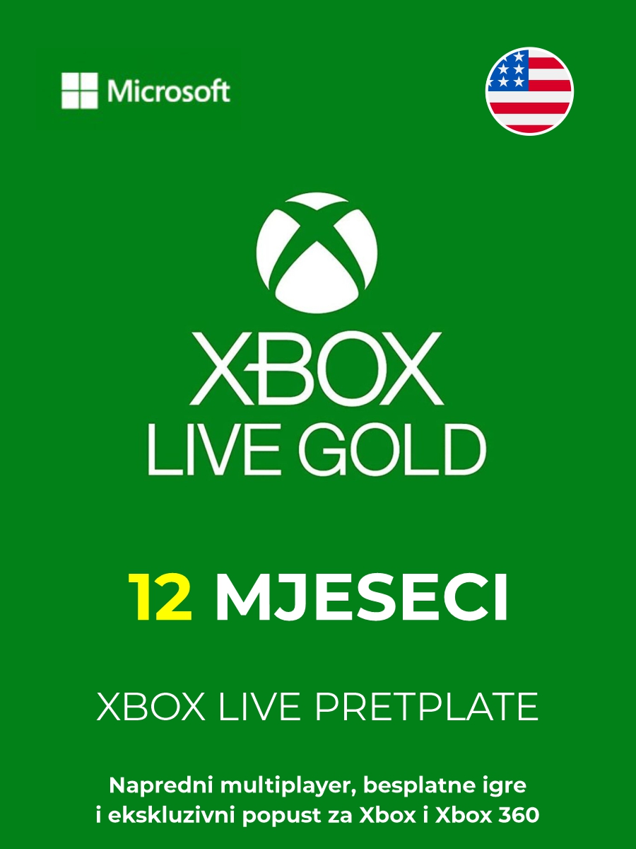 XBOX Game Pass Core 12 months - United States