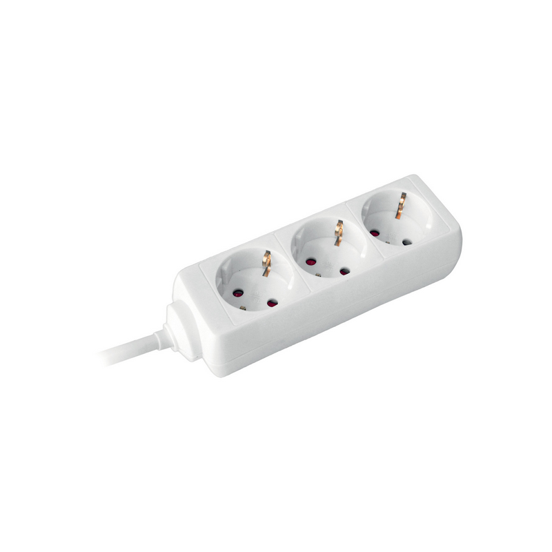 Produžni kabel Commel 3 utičnice 1,4m Bijeli