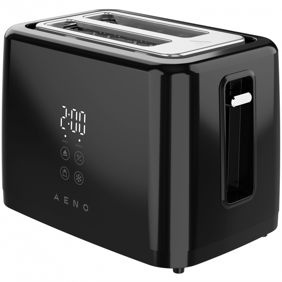 Electric Toaster, black, 220-240V, 50-60Hz, 780-930W, 2 slots, 3 mo...