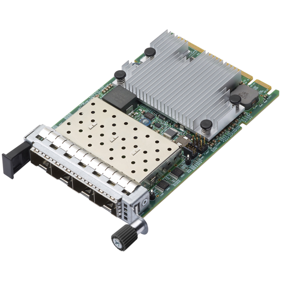 Lenovo ThinkSystem Broadcom 57504 10/25GbE SFP28 4-Port Ethernet Ad...