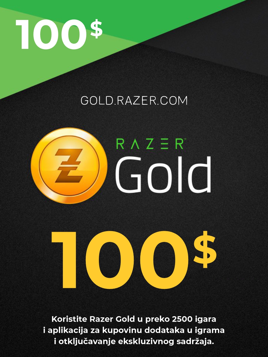 Razer Gold 100$