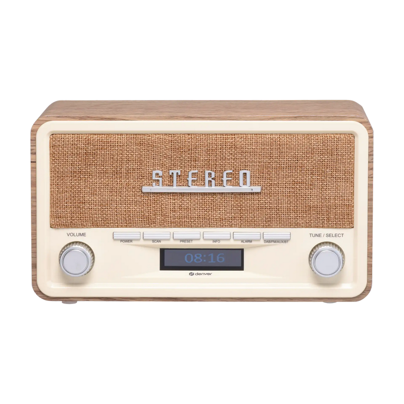  Radio Denver DAB FM DAB-18LW Svijetlo drvo