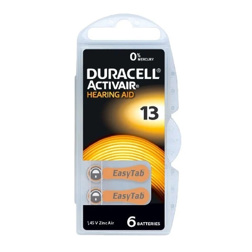 Baterije Duracell 13 PR48 (6-blister)