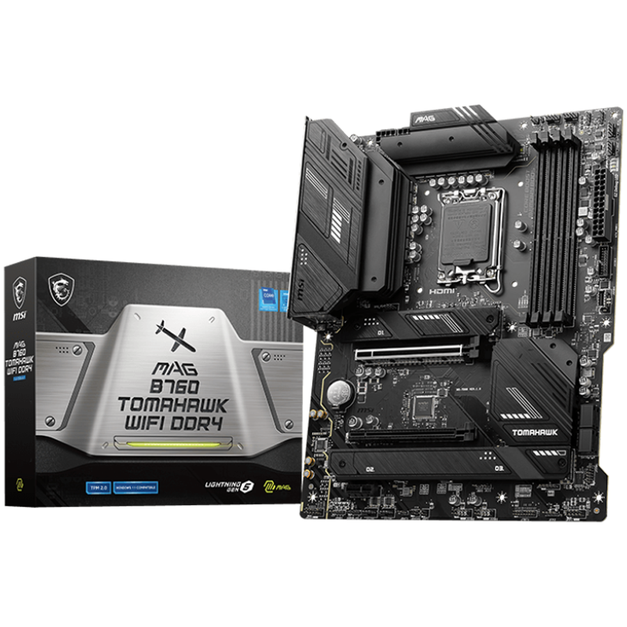 MSI MAG B760 Tomahawk WiFi Gaming Motherboard (Supports 12th/13th/1...