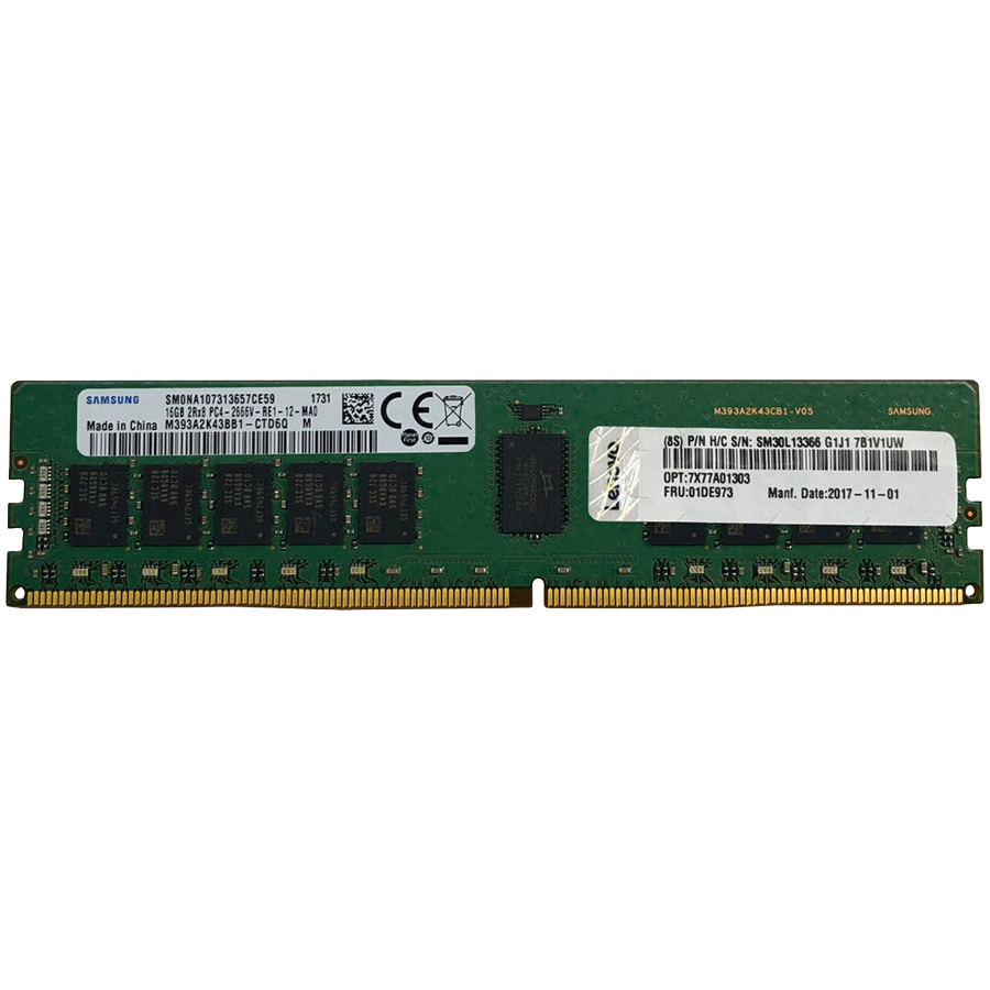 Lenovo ThinkSystem 32GB TruDDR5 4800MHz (2Rx8) ECC UDIMM; for ST50 ...