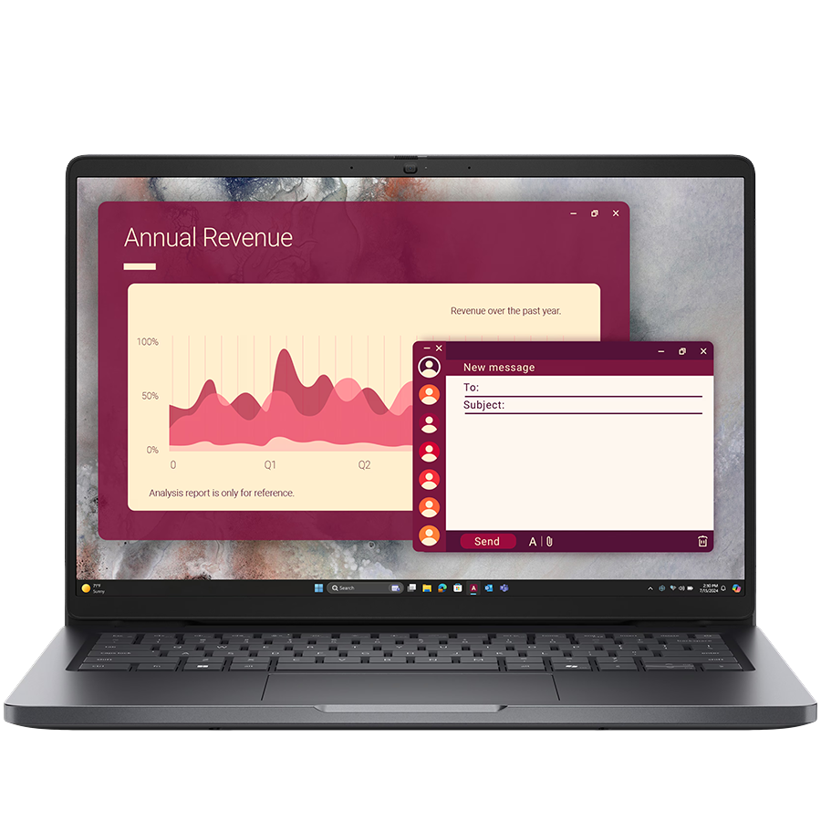 Dell Pro 14 PC14250, 14" FHD+ (1920x1200), Intel Core 5 120U, 1x 16...