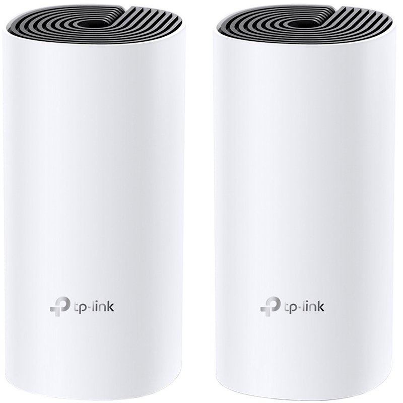 TP-Link Deco M4 (2-pack) AC1200 Whole-Home Mesh Wi-Fi System,Qualco...