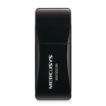 Mercusys MW300UM 300Mbps Wireless N Mini USB Adapter, Mini Size, Po...