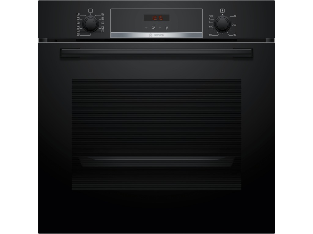 BOSCH pećnica  Serie 4| CRNA, A+, PIROLIZA, AutoPilot 10, 71 L, 7 programa