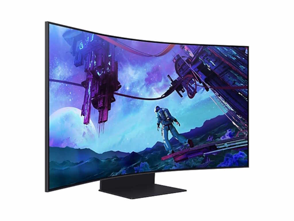 Samsung 55" Odyssey Ark G97NC3840x2160, VA, Mini-Led, 1ms600cd, 165Hz, 3xHDMI, DP