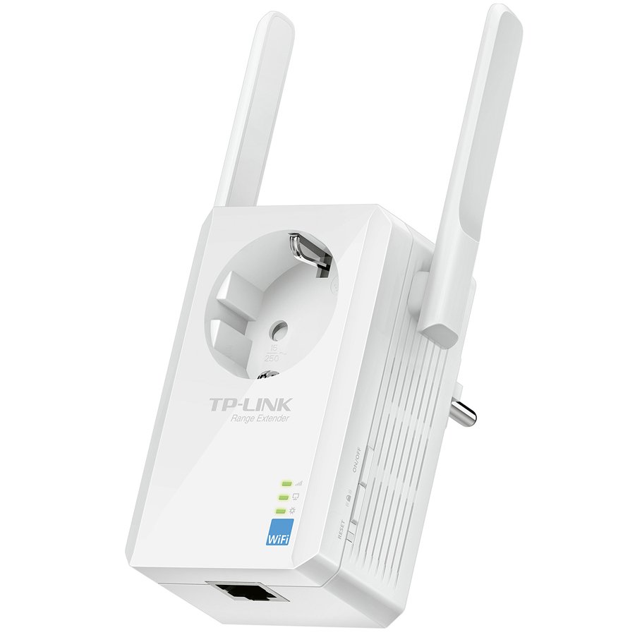Repeater TP-Link TL-WA860RE, 300Mbps Wireless N Wall Plugged Range ...
