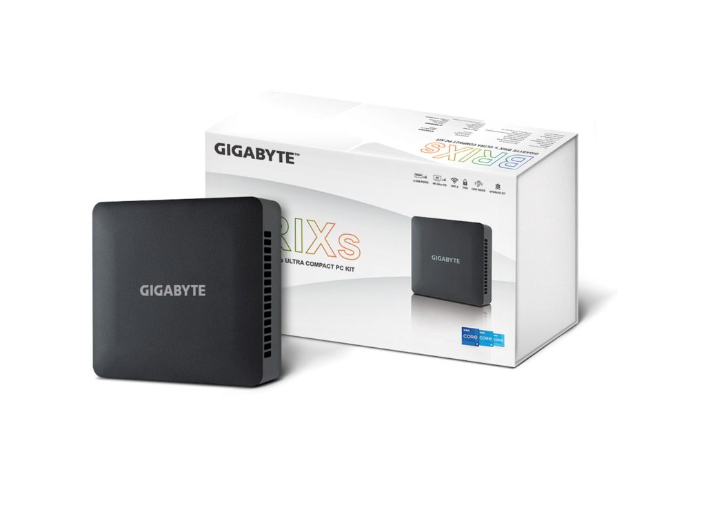 Gigabyte Brix GB-BRi3H-1315i3-1315U processor, Irix X,2.5G LAN + Wi-Fi 6 module